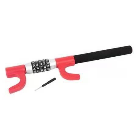 Steering Wheel Multifunctional U-Shaped Anti-Theft Password Lock For Car Use_autovado.com