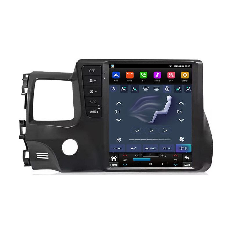 Suitable for Honda Civic vertical screen navigation system Car Radio Multimedia Player_autovado.com