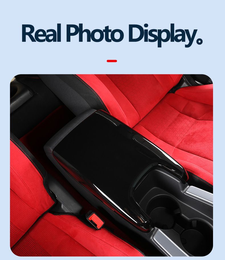 New Model Handbrake Eleventh Generation Civic Armrest Box Panel Carbon Fiber Central Decoration Center Console Gear_autovado.com