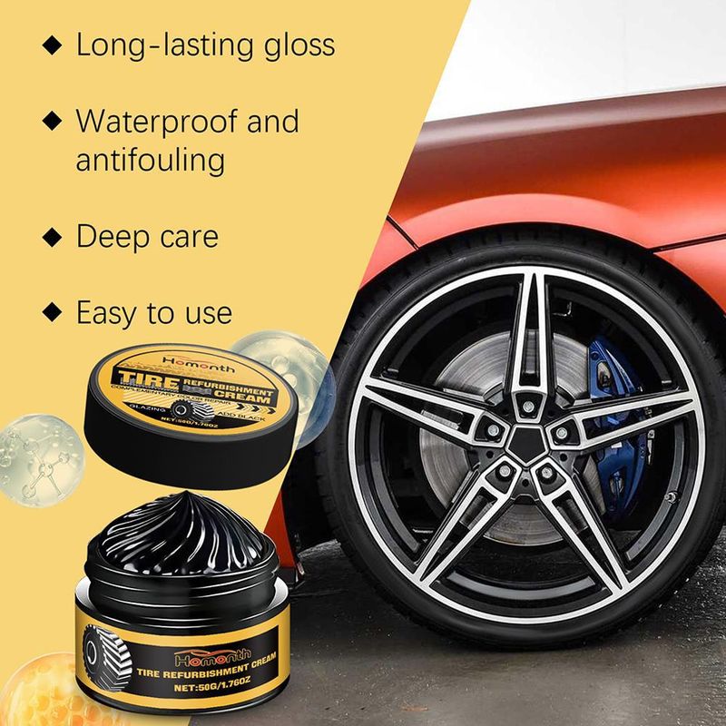 retreading Automotive Tyre Polishing Paste Long Lasting Waterproof And Antifouling Protection Tire Anti-aging_autovado.com