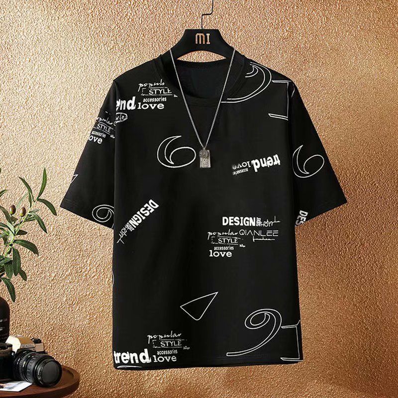 Men's Clothing summer sports men's five point short sleeved running basketball uniforms casual loose T shirt shorts two piece suit_autovado.com