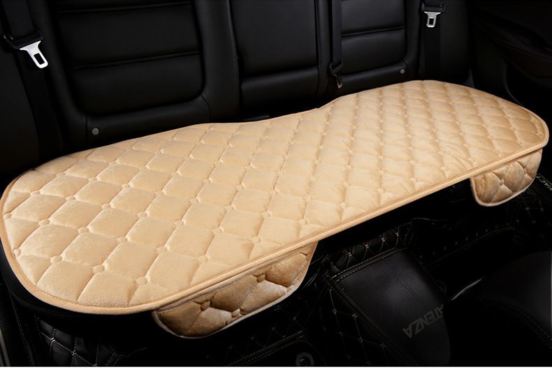 plush car seat cushion three-piece single-piece winter warm single square cushion wholesale car interior beauty supplies_autovado.com
