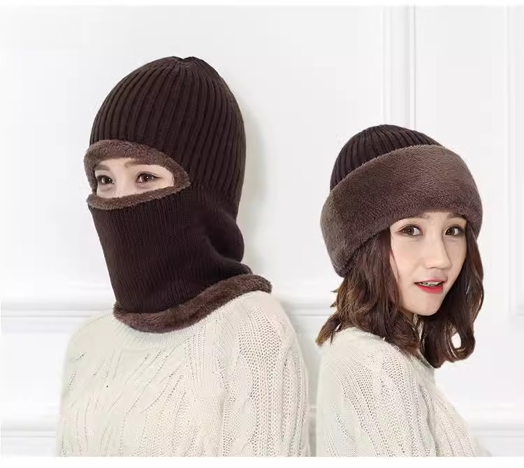 Warm Headgear For Men And Women, Windproof Hat, Cold-Proof Mask, Winter Cycling Neck Warmer, Face Shield, Electric Bike_autovado.com