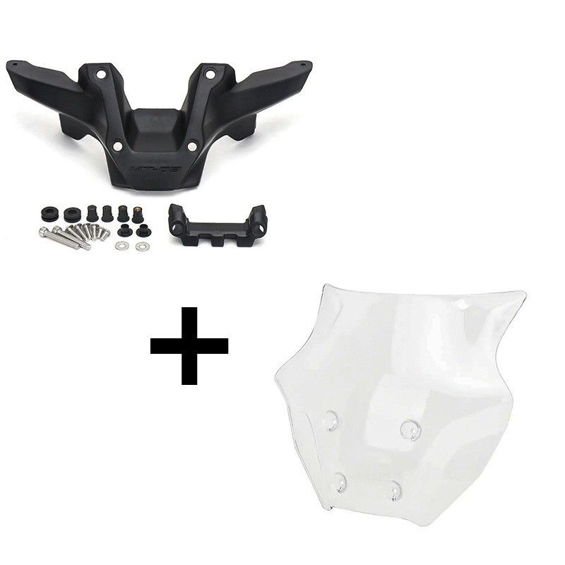 Applicable To Yamaha MT-09 2024- Motorcycle Modification Accessories Windshield Protection_autovado.com