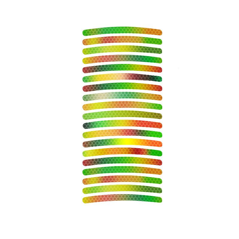 Car Wheels, Car Tire Three-dimensional Personalized Decoration, Fluorescent Stickers, Motorcycle Night Warning_autovado.com