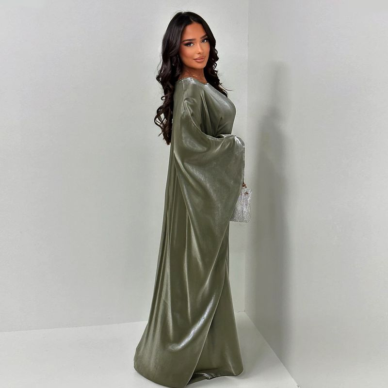 Women's Clothing Dubai Spring Summer Party Glitter Cloth Dress Robe LR770_autovado.com