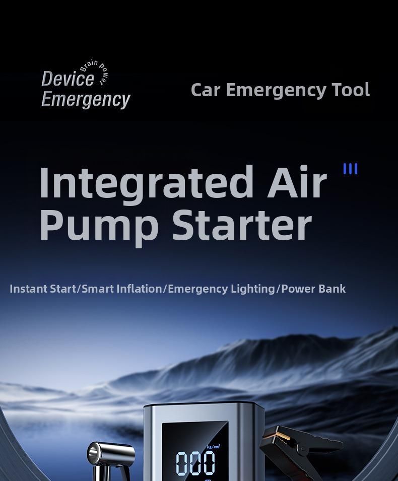 NPC | Portable Car Jump Starter With Air Compressor_autovado.com