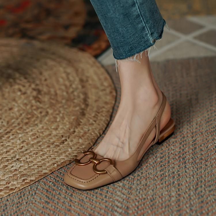 Women's new summer vintage French flats Fairy single shoes_autovado.com