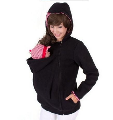 Women's Clothing Autumn and Winter Three in One Removable Baby Bag Mother Sweater Jacket Women's Clothing_autovado.com