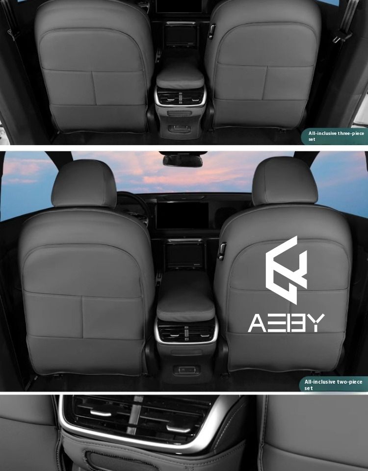 AEBY Car Anti-Kick Mats In The Rear Seats For XPENG G9 2022-2025 Dirt-Resistant And Wear-Resistant Modified Interior_autovado.com