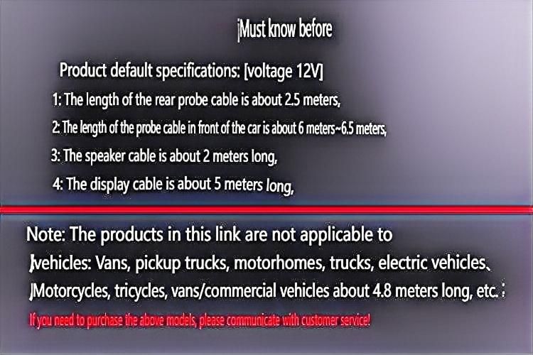 4-Sensor LED Crescent Parking Radar System With Digital Voice Alerts - Universal Rear Bumper Parking Assistant For Cars/SUV_autovado.com