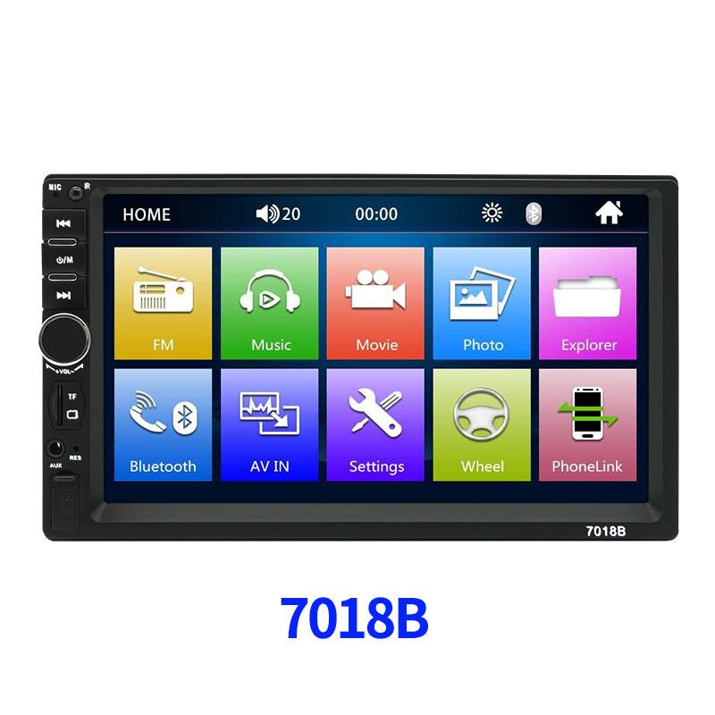 7 Inch Player Bluetooth Touch Screen Stereo Radio Car MP4 & MP5 Players_autovado.com