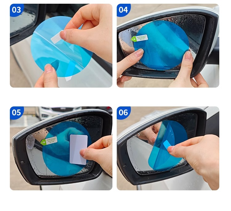 Car rearview fog anti reflective film, reverse mirror glass waterproof and defogging products_autovado.com