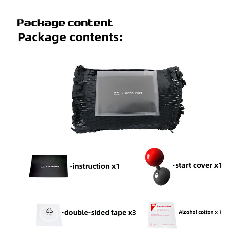 【】Liquid Cat X BOODHADA Full Metal Ball Lever Car One-Key Start Button Rocker Cover_autovado.com