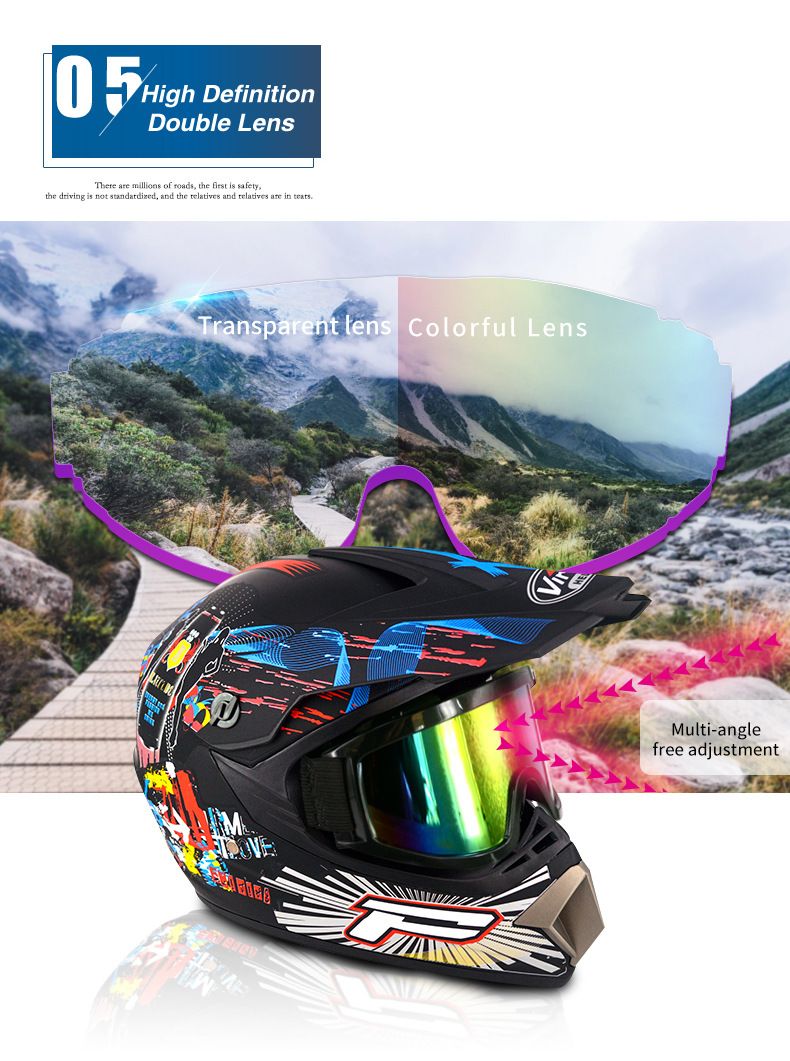 Electric beach Cross country helmet Mountain downhill cool full helmet kids teen kart helmet_autovado.com