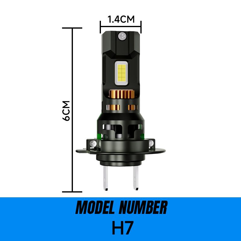 New Car Led Headlights High Power D9 Plug-in H7 H11 H4 Near And Far Light Integration_autovado.com