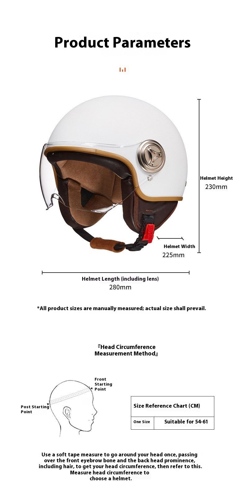 3/4 Motorcycle Helmet With Bluetooth & Cat-Ear Design – Lightweight ABS Shell, 3C Certified, Transparent Visor (Unisex Adult)_autovado.com
