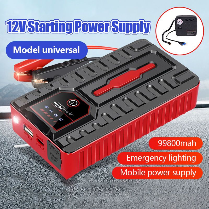 99800mAh Jumper Bank Jump Start Powerbank Battery Charger Car Emergency Starter Power Supply_autovado.com