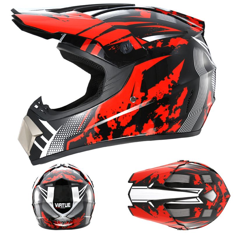 Electric beach Cross country helmet Mountain downhill cool full helmet kids teen kart helmet_autovado.com
