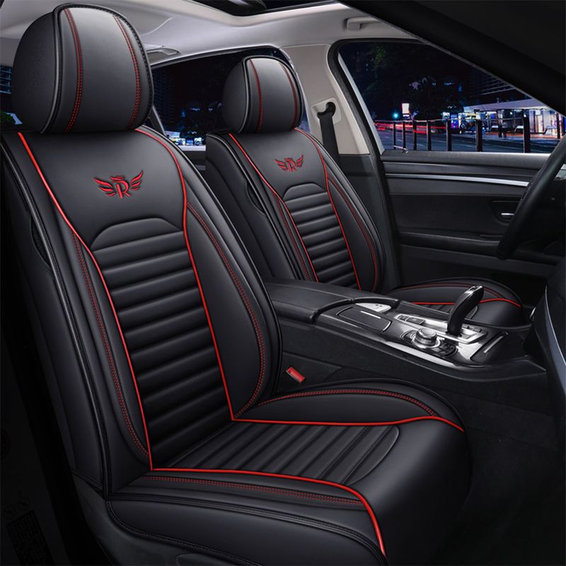 Leather Car Seat Cover For Polo Sedan Touareg Touran Passat B5 B6 B7 Jetta VW Tiguan Golf 4 5 6 7 Accessories_autovado.com
