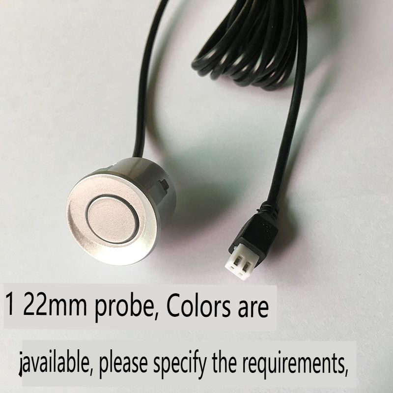 4-Sensor LED Crescent Parking Radar System With Digital Voice Alerts - Universal Rear Bumper Parking Assistant For Cars/SUV_autovado.com