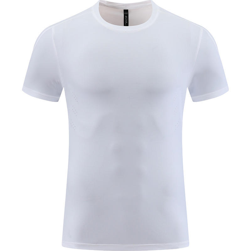 Men's Clothing Short-Sleeved T-Shirt Sports Tops Fitness Training Running Quick-Drying Clothes Breathable _autovado.com