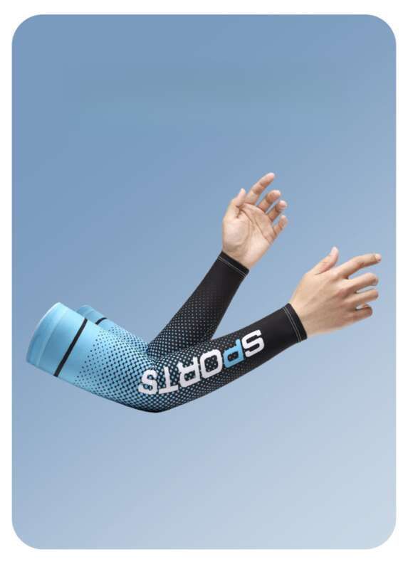Ice Men's Summer Sun Refreshing, Breathable Arm Protection, Driving, Outdoor Cycling, Sports, Ice Silk Sleeve Cover_autovado.com
