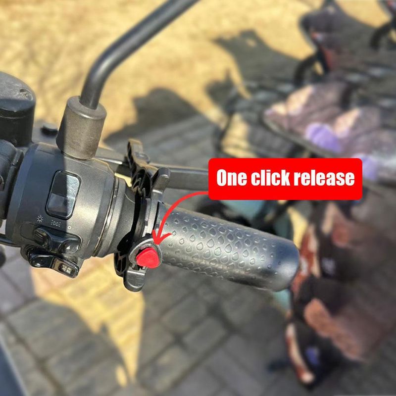 Motorcycle, Vehicle, Cruise Control, Throttle Clip, Energy-saving Device, Transparent Electric Vehicle Booster, Aluminum_autovado.com