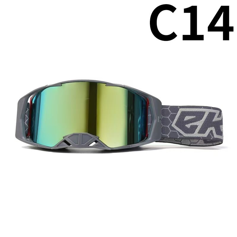Motorcycle Goggles For Off-Road Riding – Windproof & Anti-Dust Sports Sunglasses With Interchangeable Lenses_autovado.com