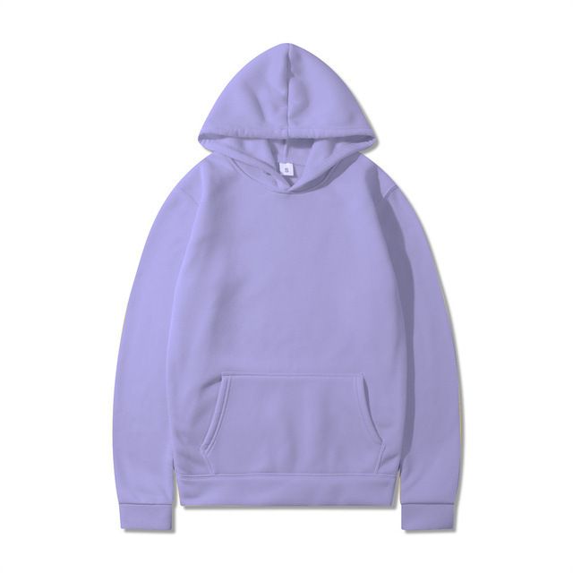 Men's Clothing heavy large size solid color hooded sweatshirt hoodie sweatshirt _autovado.com