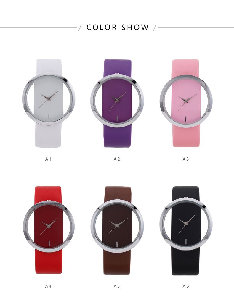 hollow fashion ladies watch women's watch belt quartz_autovado.com
