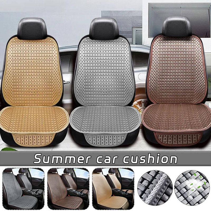 Summer Ice Silk Seat Cover Car Seasonal Universal Cool Cushion_autovado.com