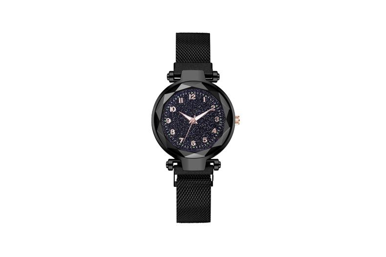 fashion magnet digital Starry Sky women's watch women's red lazy watch_autovado.com