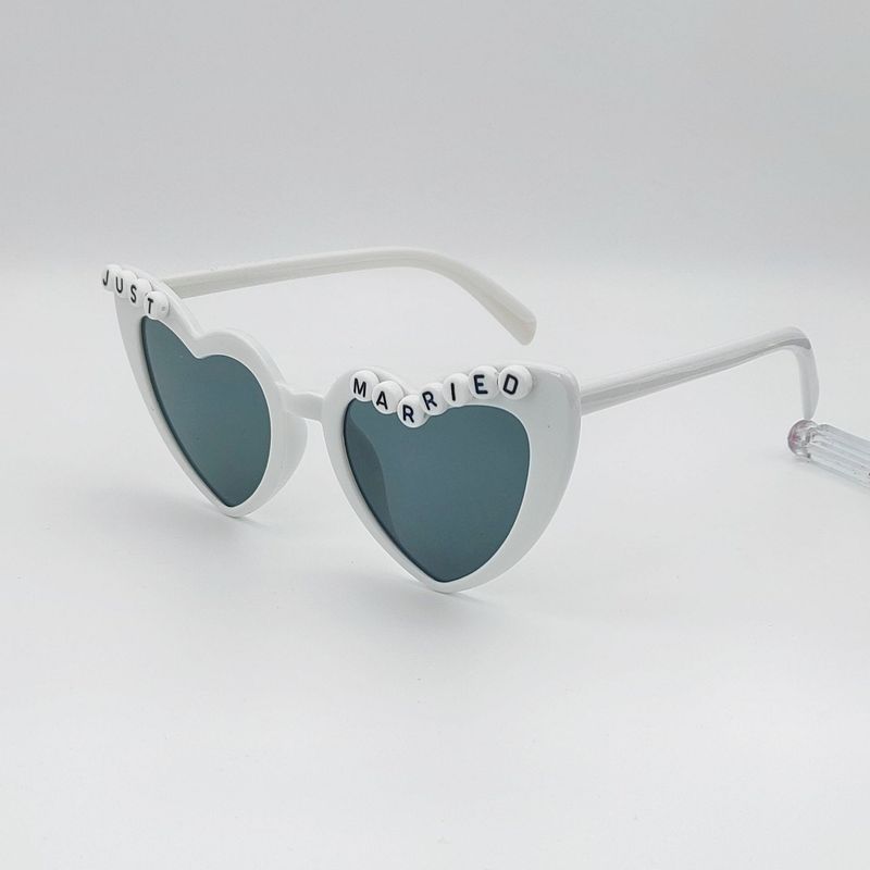 Unisex wedding sunglasses snowflake love sunglasses men summer sun protection party glasses_autovado.com