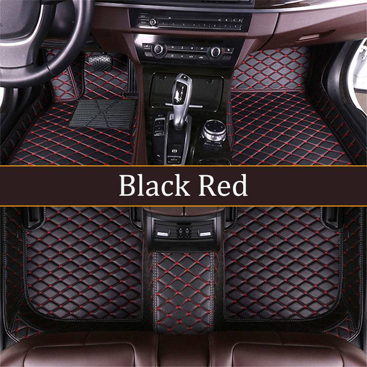 Car Carpet Car Floor Mats Suitable for BMW- 5 series E34 E39 E60 E61 F07 F10 F11 F18 G30 G31 G38 Waterproof Leather Car Mats_autovado.com