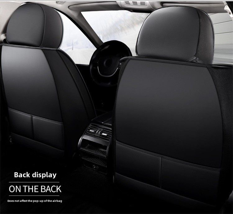 Car Cushion Four Seasons Suitable Cute All-inclusive Seat Cover Summer Full-enclosed Seat Cushion Goddess Leather Seat Cover New_autovado.com