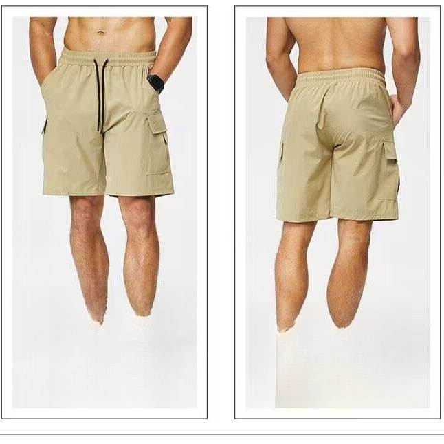 Men's Clothing Casual Workwear Sports Shorts Men's Thin Quick-Drying Running Training Fitness Loose Shorts_autovado.com
