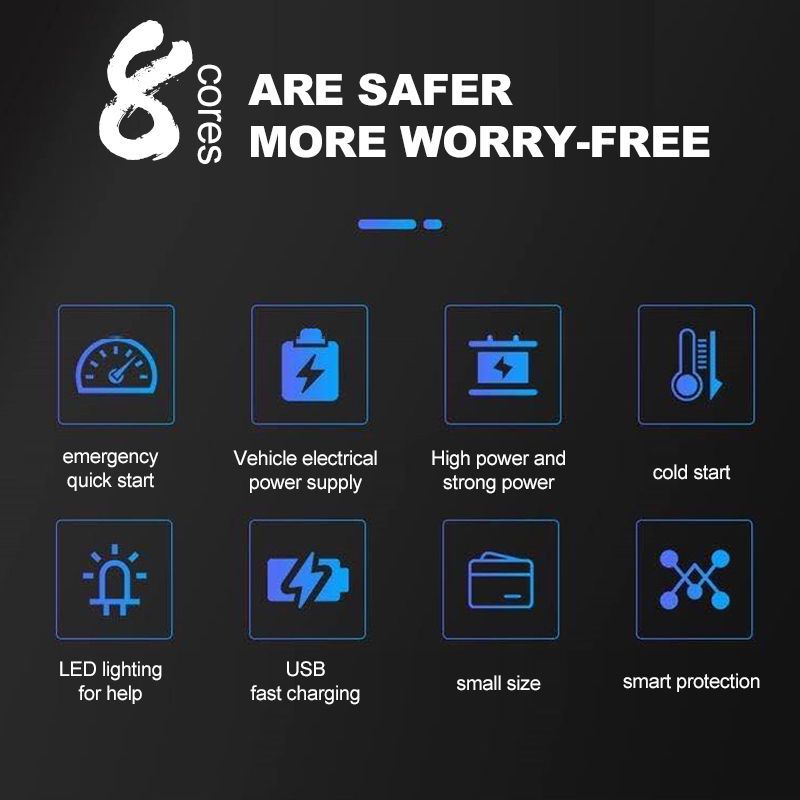 Cheap Portable Jumper Emergency Jump High Tire Air Pump Starter Booster Battery Charger Start Car Mobile Power Bank_autovado.com