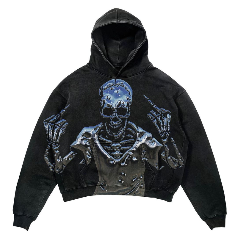 Ins Custommade Demon Print Hoodies Women Streetwear Oversized Hoodie Vintage Couples Sweatshirt Goth Haruku Jacket Y2k_autovado.com