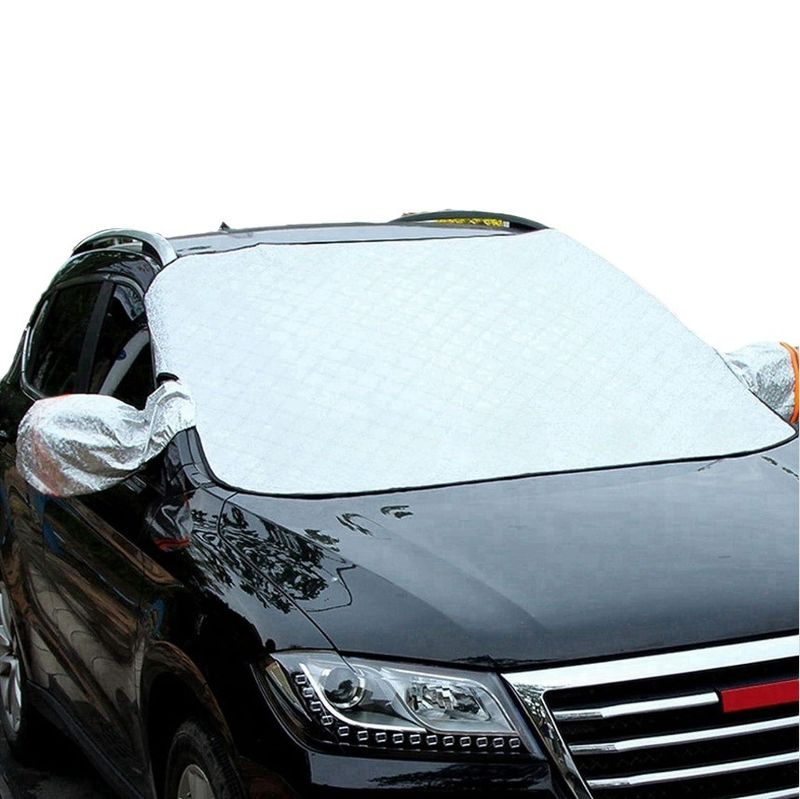 car snow shield upgrade nine magnetic car snow shield thick cotton winter antifreeze car cover_autovado.com