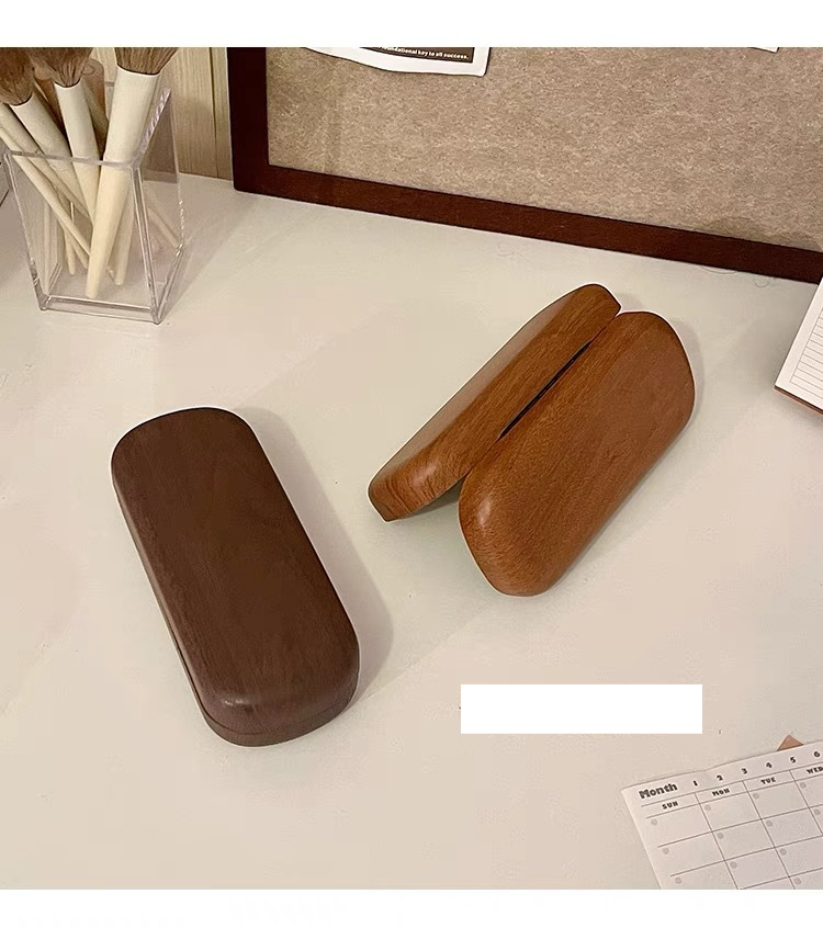 Unisex Vintage portable high-grade sunglasses glasses case ins windproof glasses storage box_autovado.com