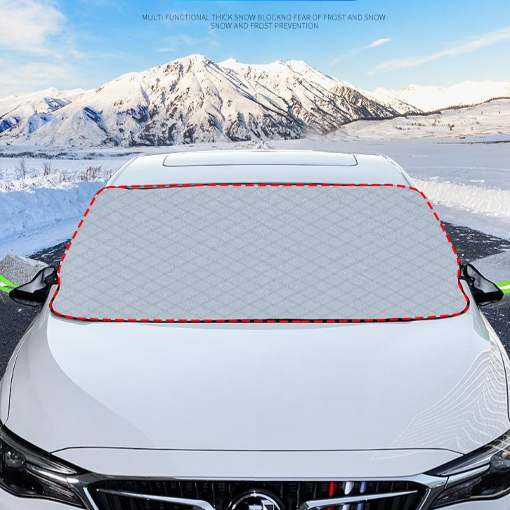 Thickened car frost shield Frost shield Front windshield to protect against winter snow shield_autovado.com