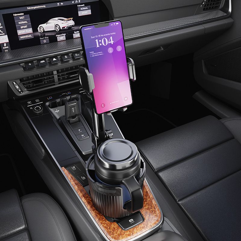 Factory Direct Sales car water cup holder mobile phone holder large vacuum cup car drink holder new car cup holder_autovado.com