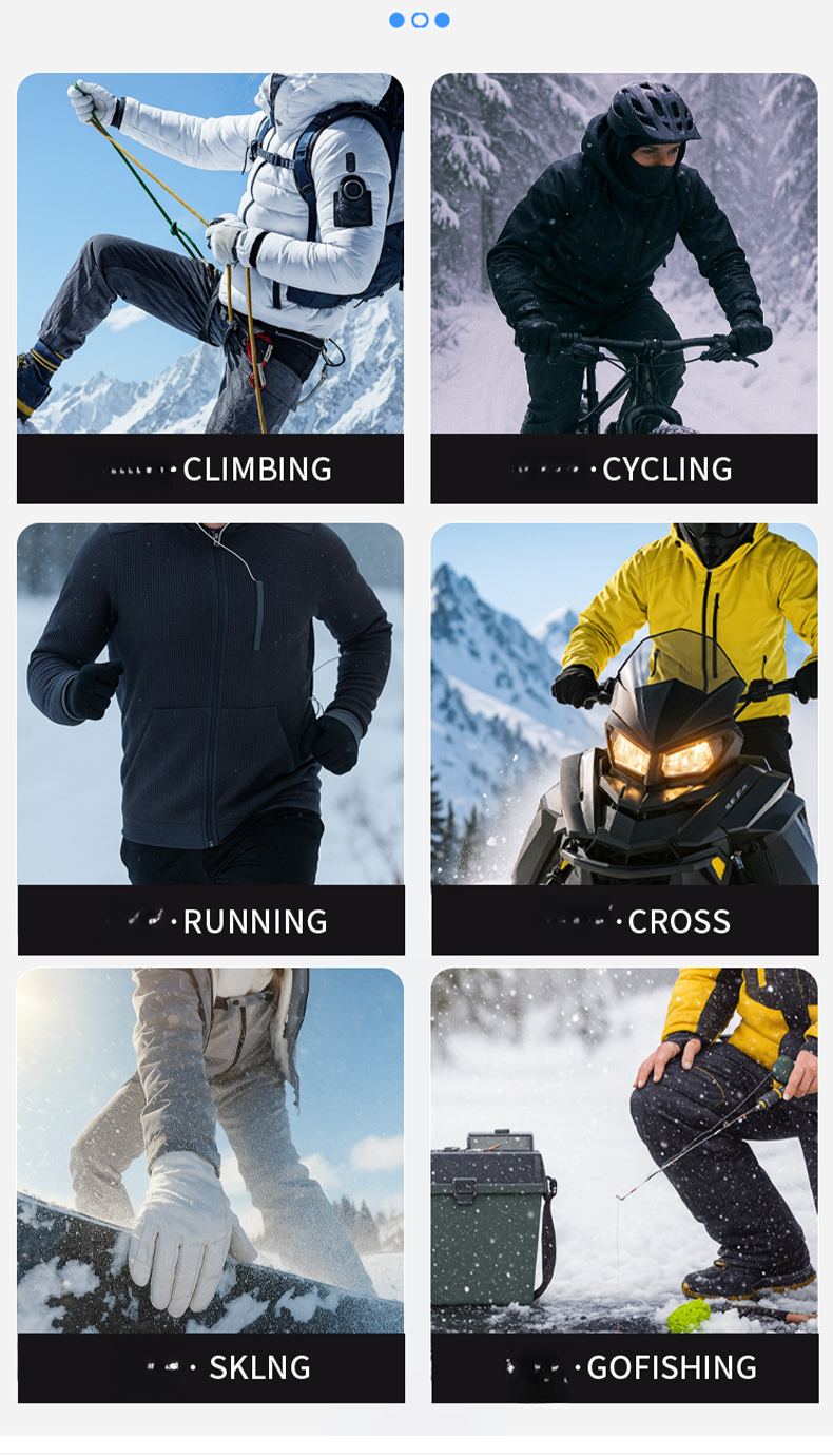 Winter Mountaineering Cold-Proof For Women, Electric Bike Riding Warm Neck Gaiter, Nylon Seamless Ear-Hanging Face_autovado.com