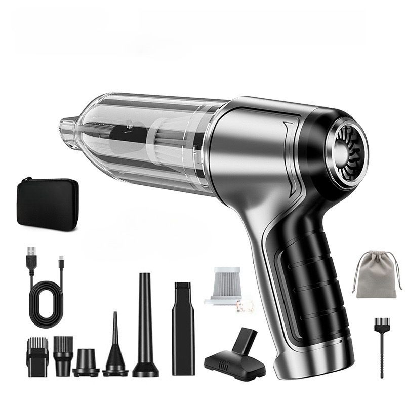 Car wireless vacuum cleaner multifunctional handheld large suction dust removal high power private car vacuum cleaner brushless_autovado.com