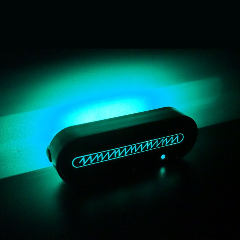 LED Car Aromatherapy Vent Ambient Light, Monochrome Seven Color Pattern Can Be Changed, Built-in Battery Charging,_autovado.com