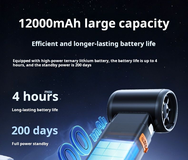 Newman/Newsmy Powerful Brushless Turbo Fan Car Multi-Function All-in-One Jump Starter Power Boost Tool_autovado.com