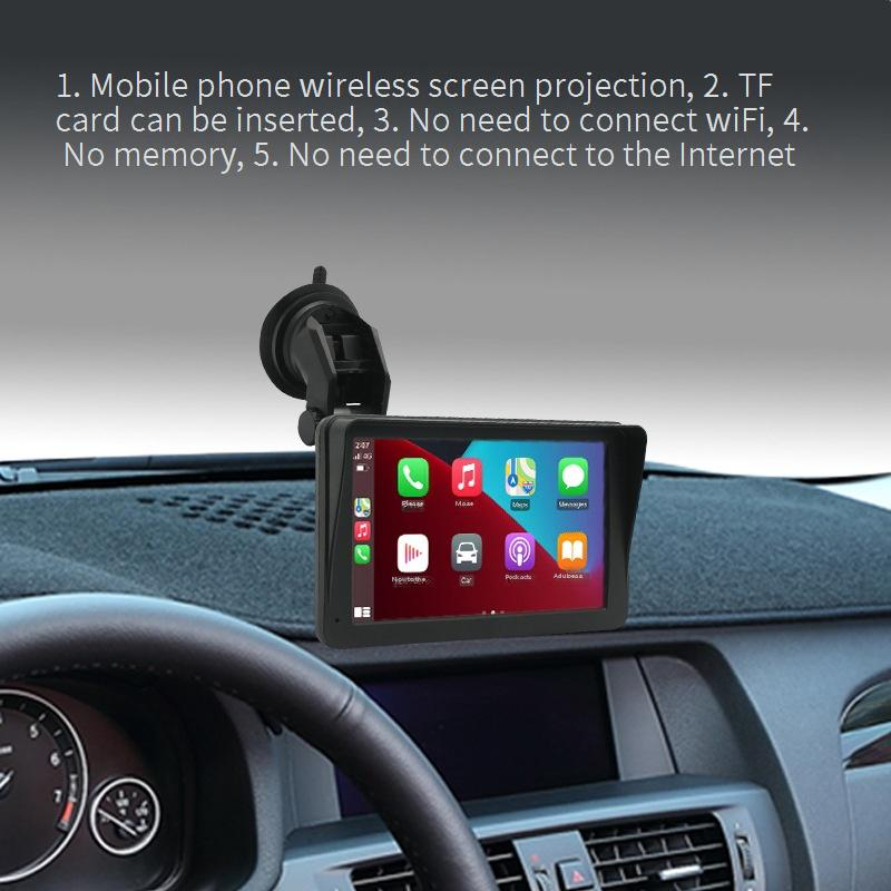 7 "car navigation Portable wireless Carplay Android AutoMP5 player PND car navigation_autovado.com