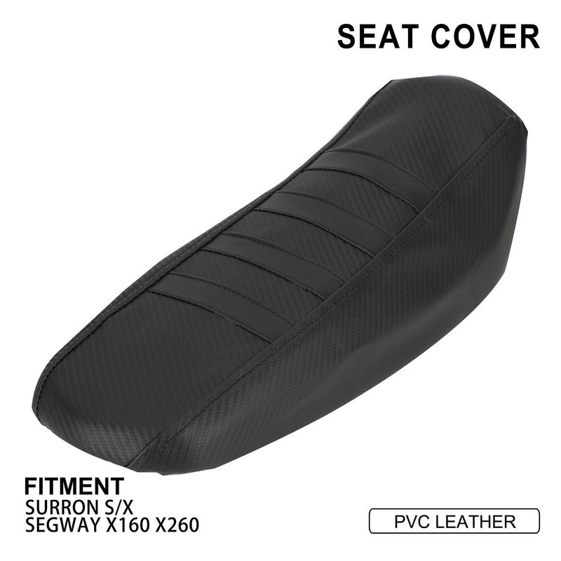 Motorcycle Seat Cover - Extra Wide & Thick Padding For X160/X260 Bikes - Non-Slip & Waterproof (Red/Blue/Black/Purple)_autovado.com