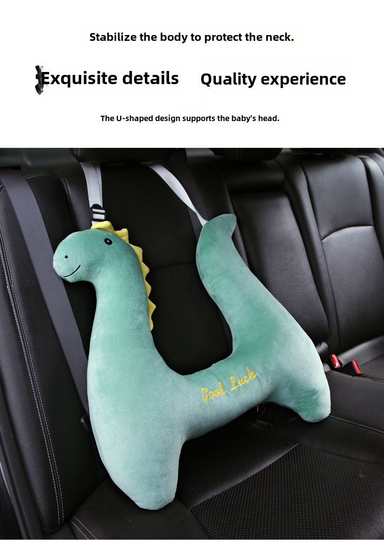Children's car sleeping artifact car pillow long-distance car seat belt rear seat co-pilot neck pillow_autovado.com